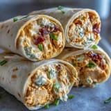 Buffalo Chicken Cream Cheese Wraps