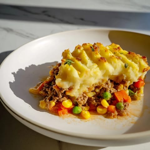 Comforting Seasoned Meat Pie