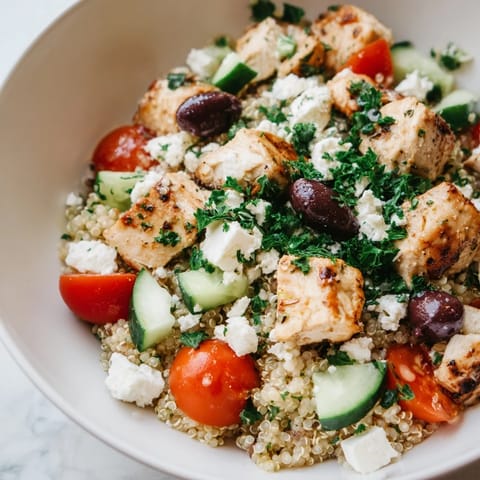 Mediterranean Chicken Bowl