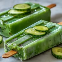 Viral TikTok Pickle Juice Popsicles, a tangy frozen treat refreshing for summer.